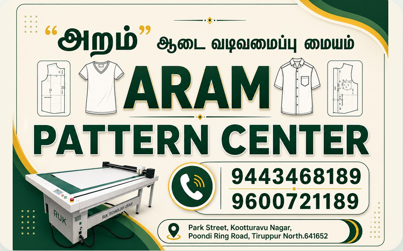 Aram Pattern Center poster